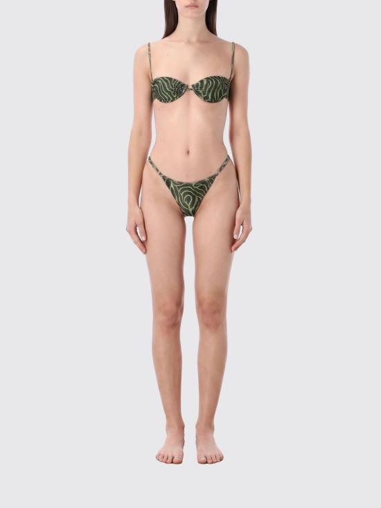 26SS 마티네 비키니 수영복 CB7049 ZEBRATO VE Green