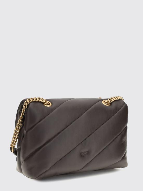 26FW 핑코 크로스백 100038A0F2 M12Q Brown - PINKO