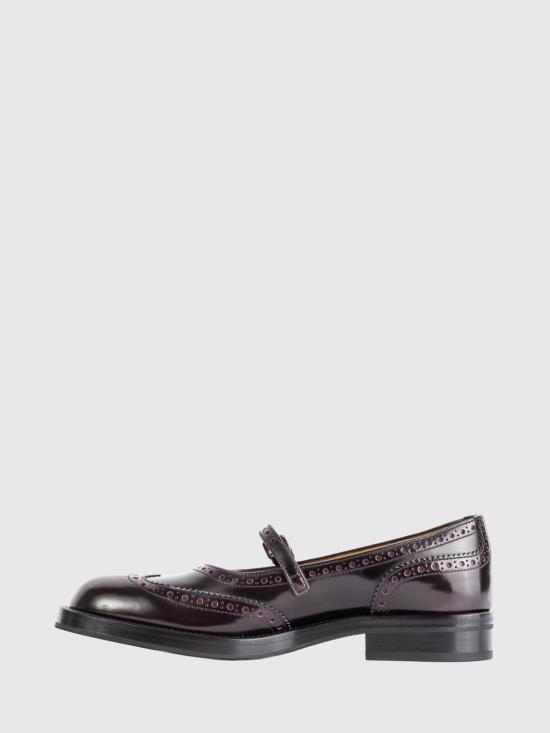 26FW 처치스 플랫 슈즈 DF0002F0ADY F0ADY Burgundy - CHURCHS