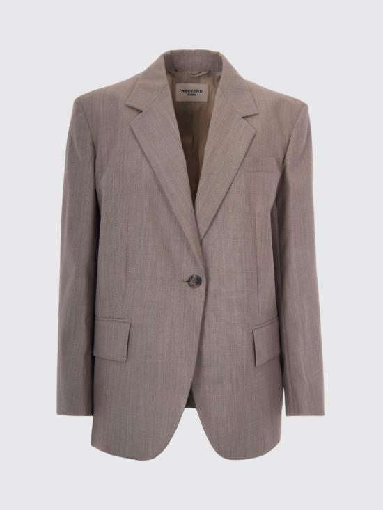 26FW 위켄드막스마라 수트 자켓 2625046071600 001 Coffee