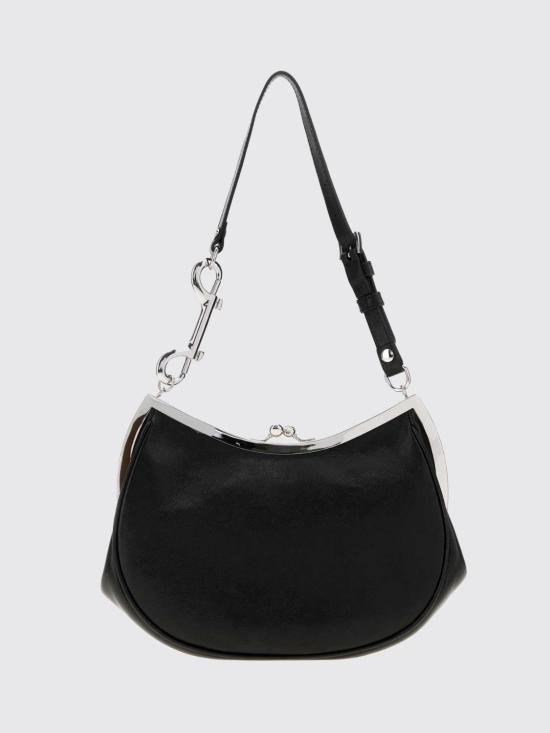 26FW 비비안웨스트우드 토트백 4B01000PWL00BX N401 Black - VIVIENNE WESTWOOD