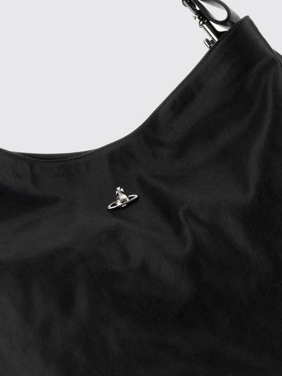 26FW 비비안웨스트우드 토트백 4601000IWL00BX N401 Black - VIVIENNE WESTWOOD
