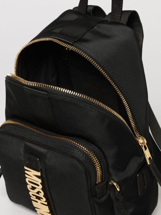 26SS 모스키노 백팩 MC4609PP1OO21 00B Black - MOSCHINO