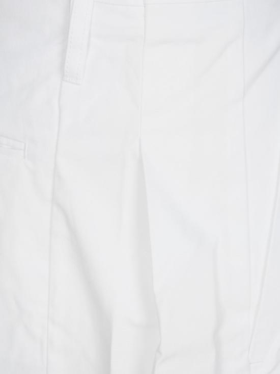 26SS 빅토리아 베컴 미디 스커트 1226WSK007287A 1968 White - VICTORIA BECKHAM