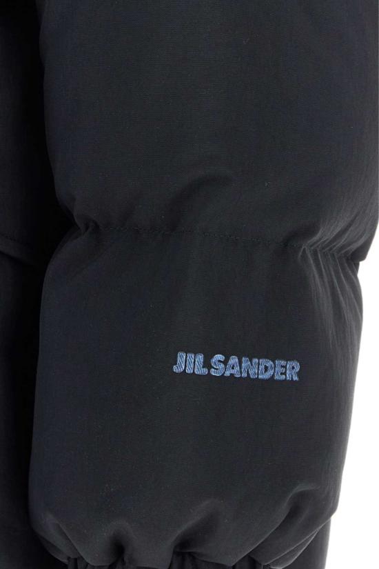  질샌더 숏패딩 질 샌더 나일론 블렌드 다운 재킷 미드나잇 블루 - JIL SANDER