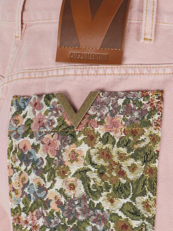 26SS 발렌티노 가라바니 데님 숏팬츠 8B3DDB8S9Y9 O45 Pink - VALENTINO GARAVANI