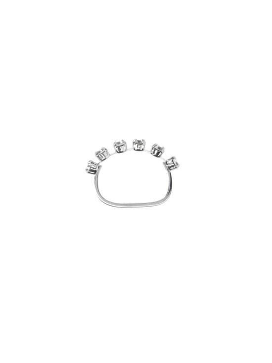 26SS MM6 메종마르지엘라 반지 SM6UQ0108 P8857951 Silver - MM6 MAISON MARGIELA