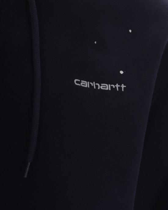 26FW 칼하트 WIP 후드 티셔츠 1443240 Blue - CARHARTT WIP