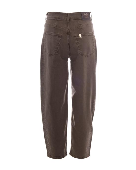 26FW 리우조 스트레이트 팬츠 9937644 Brown - LIU JO
