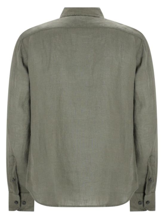 26SS 120 리노 긴팔 셔츠 33ALIM1PKA 0000115S00038 Green - 120 LINO