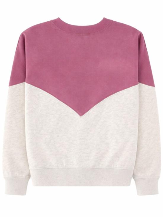 26SS 이자벨마랑에뚜왈 휴스턴 투톤 마랑 스웨트셔츠 SW0006FA A1M08EMTEC Multicolor - ISABEL MARANT ETOILE