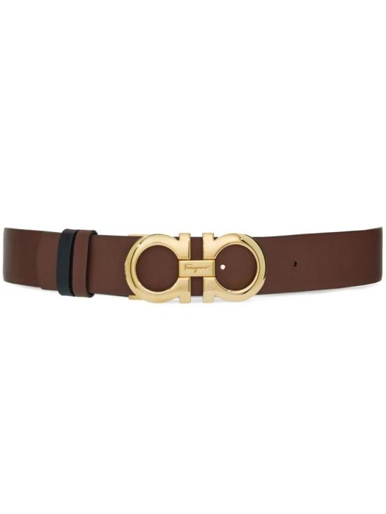  살바토레 페라가모 레귤러 벨트 0764023 Brown - SALVATORE FERRAGAMO