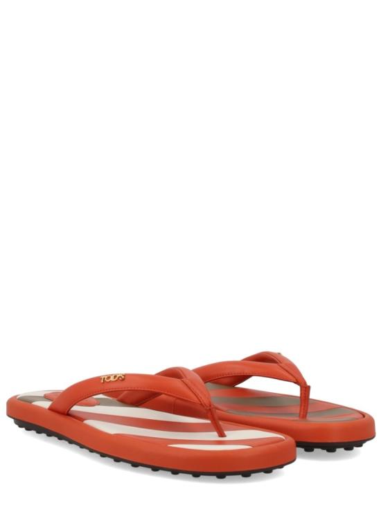 26SS 토즈 뮬/슬리퍼 XXW70L0KI00 N6MG806 Orange - TODS