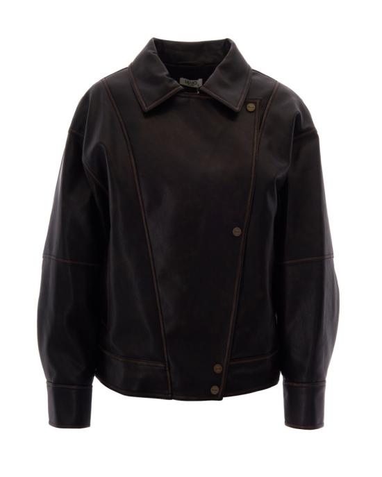 26FW 리우조 가죽 자켓 3395182 Brown