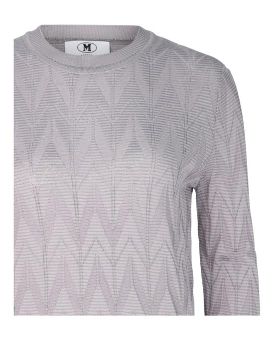  엠 미쏘니 니트웨어 S23UN0A BK043F S91OY 00017 L Grey - M MISSONI