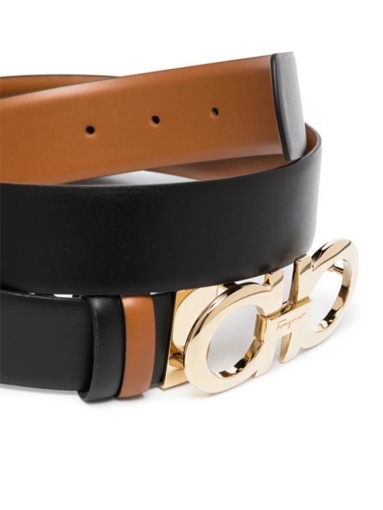 26FW 살바토레 페라가모 레귤러 벨트 0674471 Black - SALVATORE FERRAGAMO