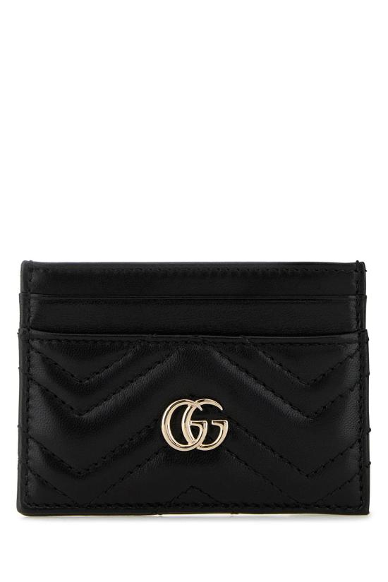 26FW 구찌 GG 마몽 카드지갑 구찌 443127 AAFAX 1000 BLACK DOM