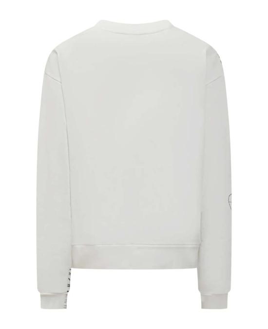  마르니 긴팔 티셔츠 긴팔 스웨트셔츠 화이트 - MARNI