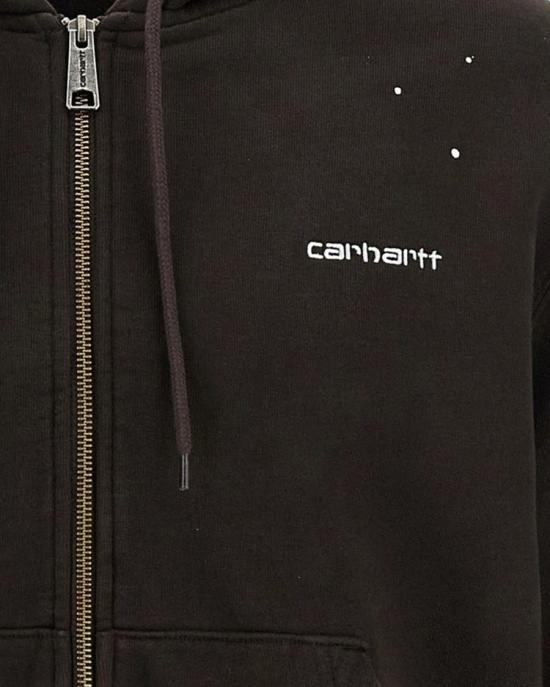 26FW 칼하트 WIP 후드 티셔츠 2348312 Brown - CARHARTT WIP