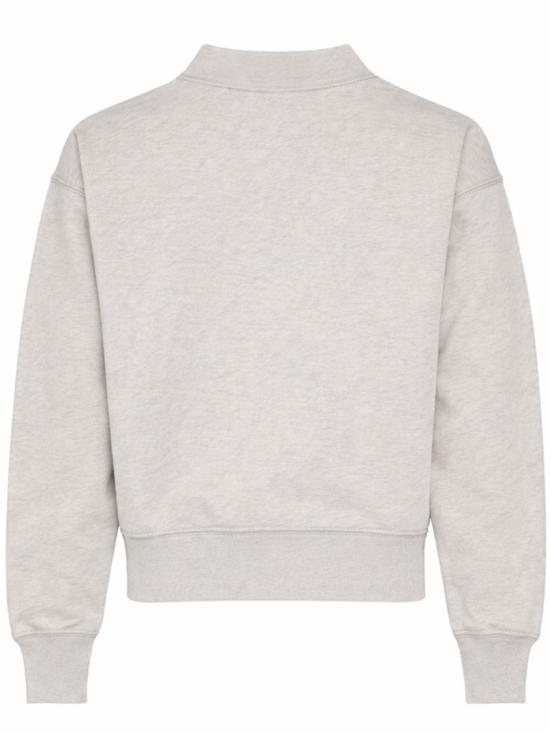 26SS 이자벨마랑에뚜왈 모비 로고 스웨트셔츠 SW0003FA A1M07EECBW Grey - ISABEL MARANT ETOILE