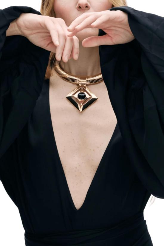  Julietta 목걸이/팬던트 줄리에타 니사 목걸이 골드/블랙 - OTHER BRANDS