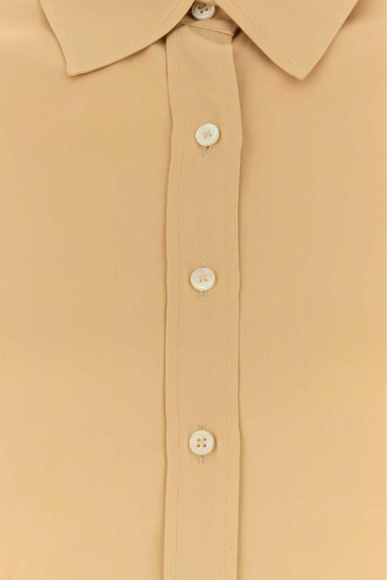  질샌더 셔츠 질 샌더 피치 비스코스 셔츠 샌드 - JIL SANDER