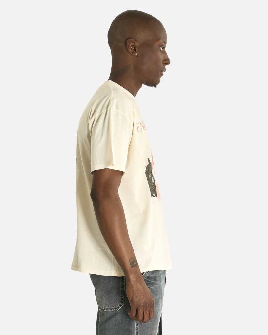  앙팡리쉬데프리메 반팔 티셔츠 Enfants Riches Deprimes Ill Fated T Shirt Dirty White - ENFANTS RICHES DEPRIMES