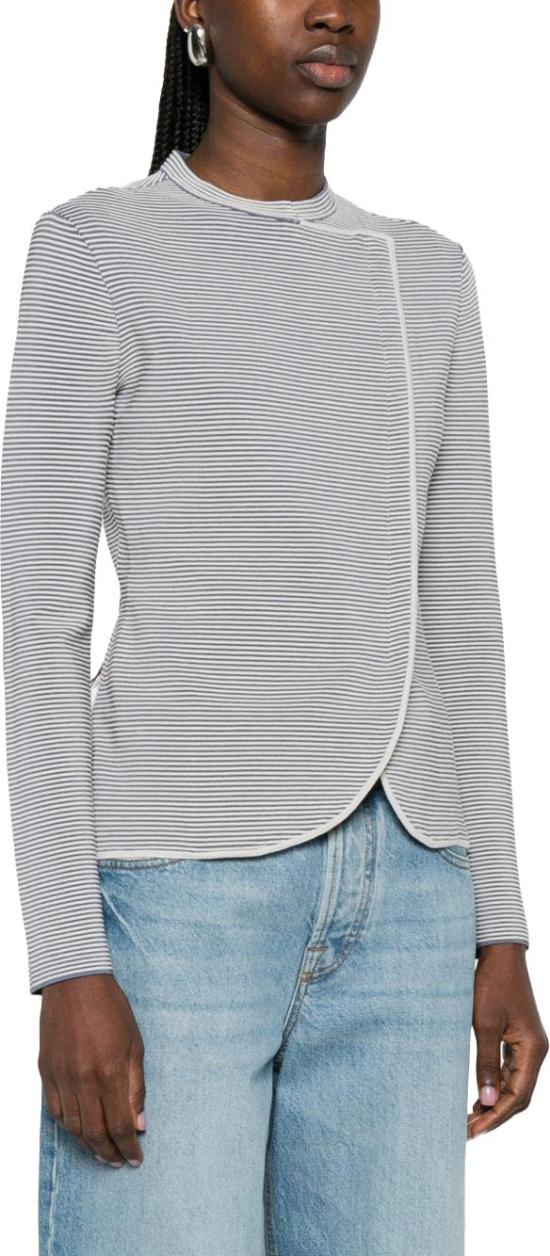 26SS 엠포리오 아르마니 의류 EW003006AF22447F8007 LICHTGREY - EMPORIO ARMANI