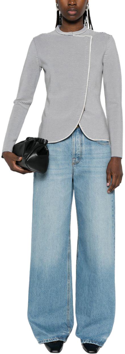 26SS 엠포리오 아르마니 의류 EW003006AF22447F8007 LICHTGREY - EMPORIO ARMANI