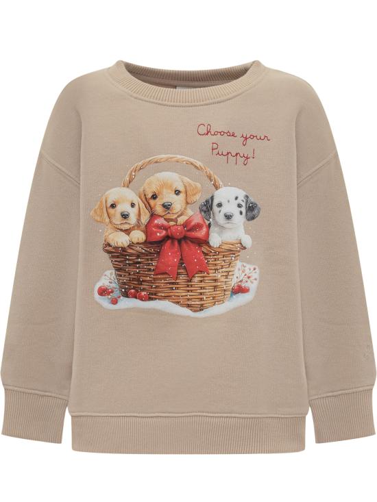 25FW [키즈] 세인트바쓰 니트/스웻셔츠 BRN000201507I 11EMB DOGS CHOOSE