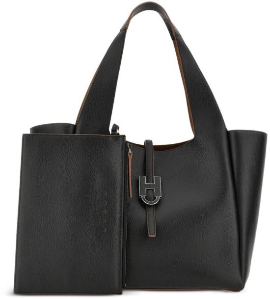 26FW 호간 토트백 KBW01XA0300QVD4276 BLACK - HOGAN