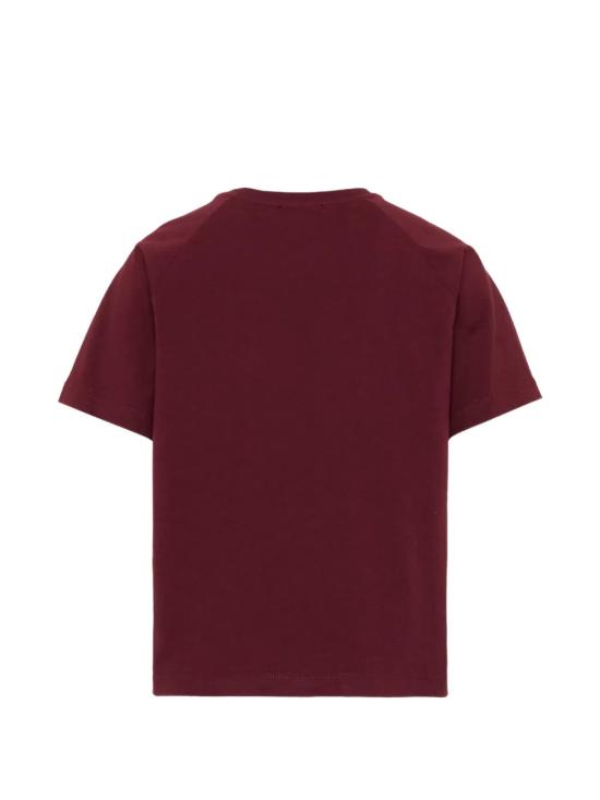 26FW [키즈] 발망 티셔츠 BZ8I01Z3672 530CE Rosso - BALMAIN