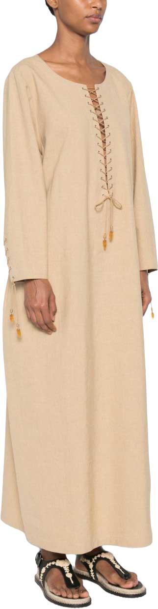 26FW 토리버치 롱 원피스 178913701 BEIGE - TORY BURCH