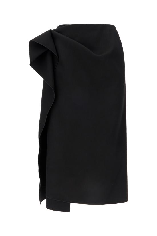 26FW 랑방 스커트 RWST00044885A26 10 BLACK