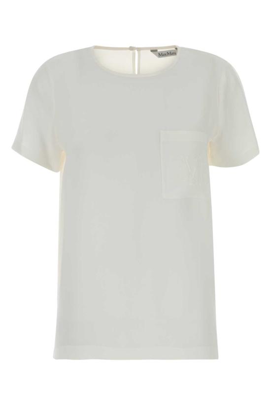 26FW 막스마라 반팔 티셔츠 2621116011600 002 WHITE