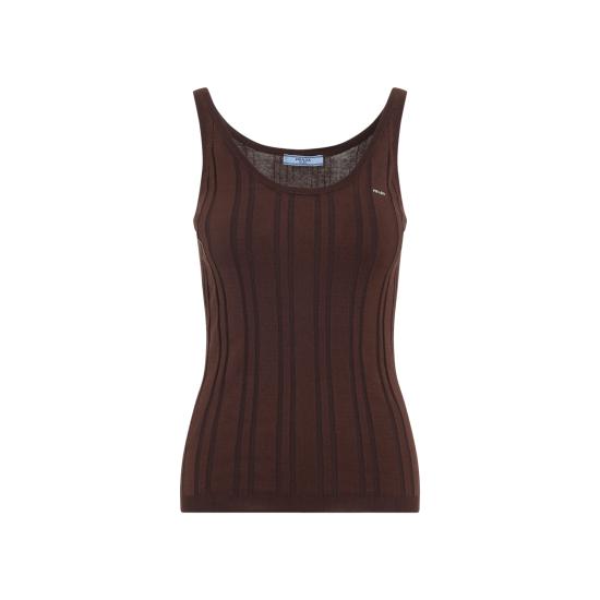 26FW 프라다 반팔 티셔츠 P29C31SOOO17WK F0005 BROWN