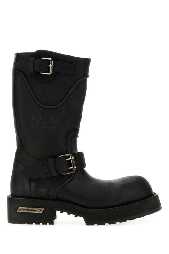 26FW 발렌시아가 VENOM 베놈 미들 부츠 833585WCAL1 1080 BLACK