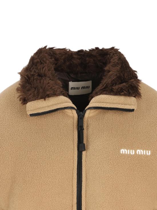 26FW 미우미우 자켓 ML1147SOOO17OQ F0040 CAMEL - MIU MIU
