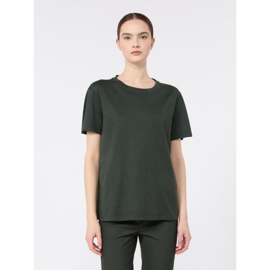26FW 에스막스마라 반팔 티셔츠 2629976011600 006 GREEN