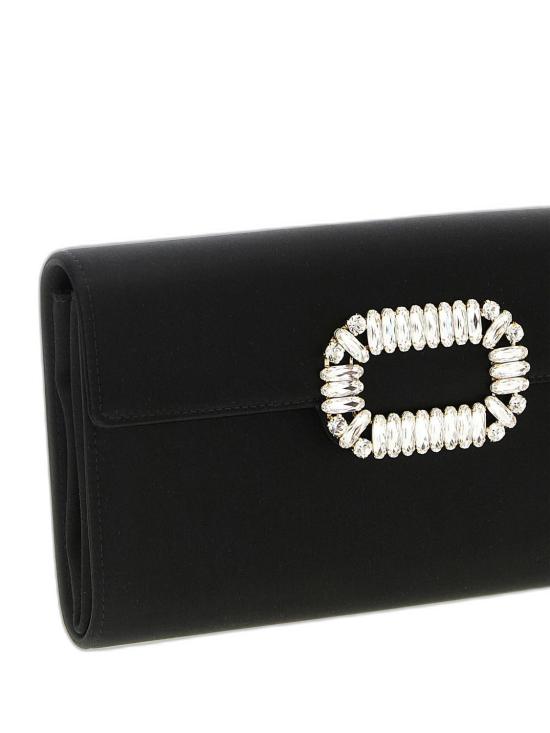 26FW 로저비비에 필그림 클러치치 RBWAMCD0200RS0 B999 BLACK - ROGER VIVIER