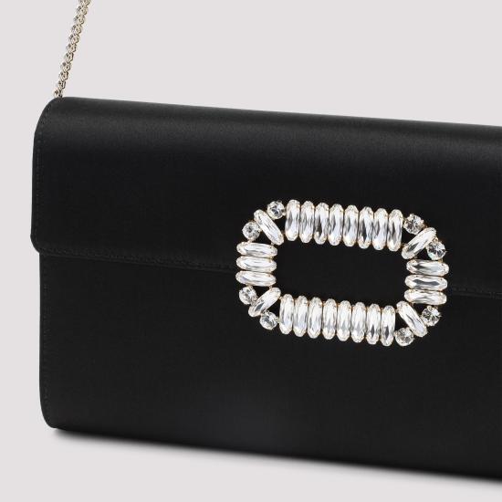 26FW 로저비비에 필그림 클러치치 RBWAMCD0200RS0 B999 BLACK - ROGER VIVIER