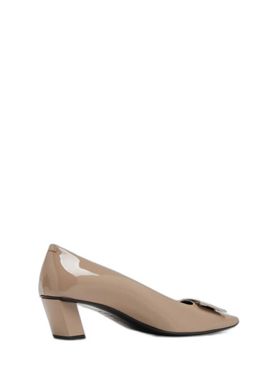26FW 로저비비에 벨 비비어 펌프스 힐 RVW00600920D1P C415 BEIGE - ROGER VIVIER