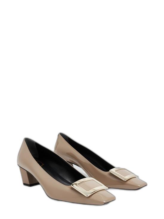 26FW 로저비비에 벨 비비어 펌프스 힐 RVW00600920D1P C415 BEIGE - ROGER VIVIER