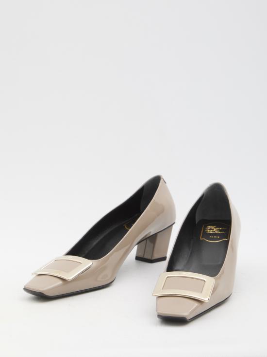26FW 로저비비에 벨 비비어 펌프스 힐 RVW00600920D1P C415 BEIGE - ROGER VIVIER