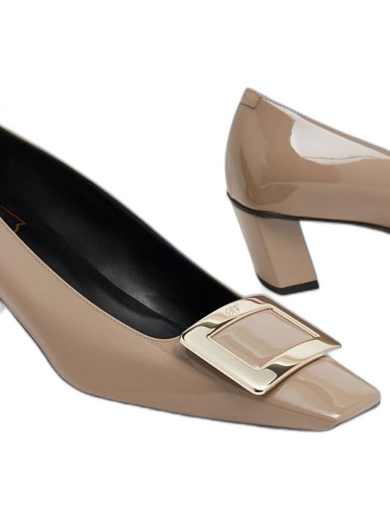 26FW 로저비비에 벨 비비어 펌프스 힐 RVW00600920D1P C415 BEIGE - ROGER VIVIER