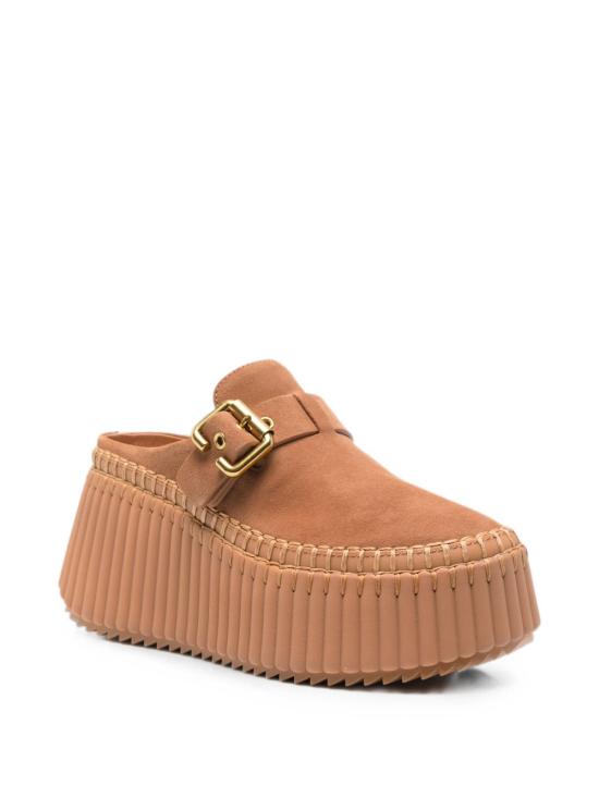 26FW 끌로에 뮬/슬리퍼 CH26A13CMS 207 BROWN - CHLOE