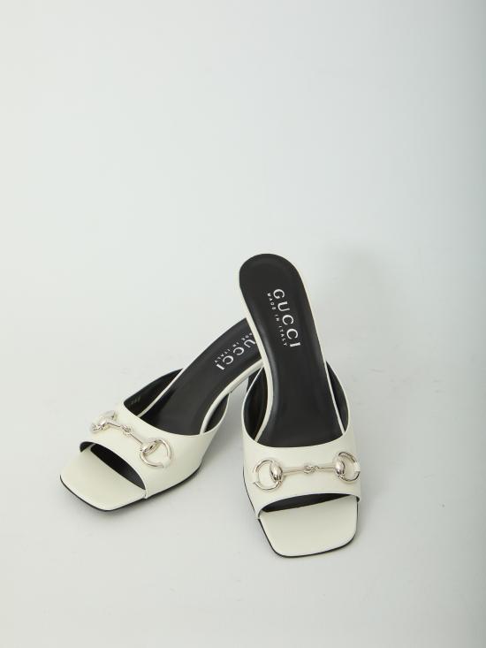26FW 구찌 뮬/슬리퍼 870732CLG00 9214 WHITE - GUCCI