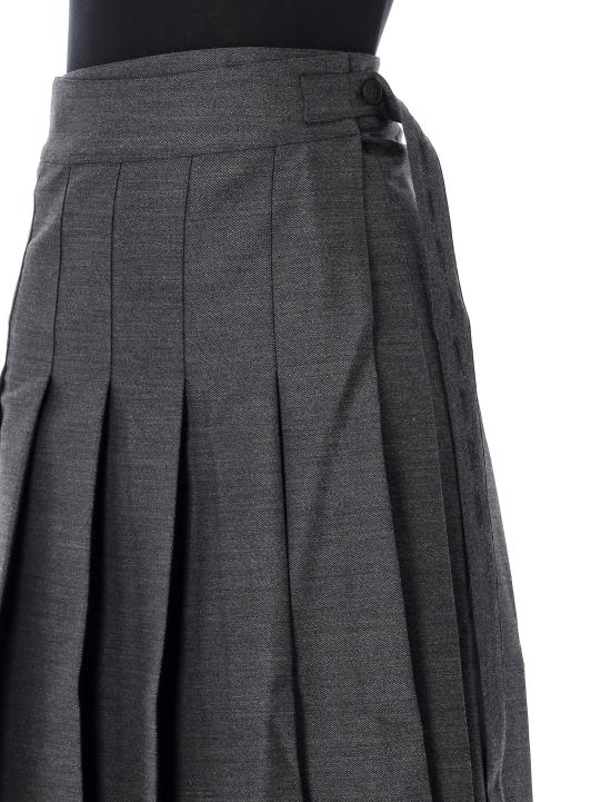 26FW 로에 스커트 82032417 021 DARK GREY - ROHE