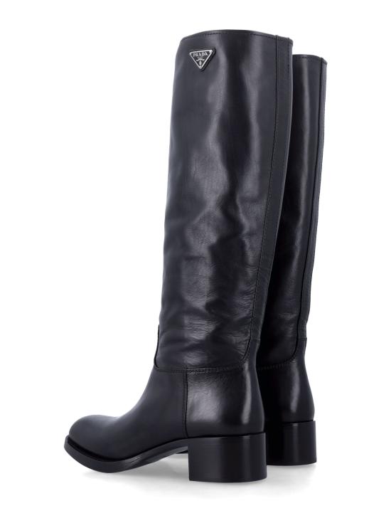 26FW 프라다 스웨이드 부츠 1W228NFA040070 F0002 BLACK - PRADA