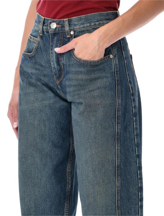 26FW 이자벨마랑 오리안 페이디드 데님 배럴 진 PA0584FAD1H04I 30FB FADED BLUE - ISABEL MARANT